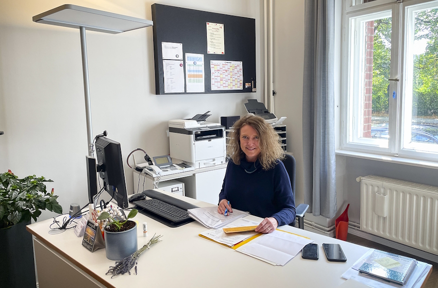 Petra Aisenbrey, Leiterin des Caritas-Wohnheims für Erwachsene mit Behinderung